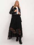 Elegant Midi Tulle Skirt
