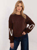 Brown Long Sleeve Sweater