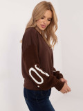 Brown Long Sleeve Sweater