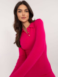 Elegant Fuchsia Dress
