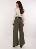 Elegant Palazzo Pants in Khaki