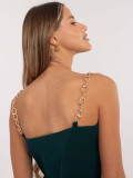 Elegant Green Strappy Top
