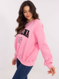 Pink Long Sleeve Sweatshirt