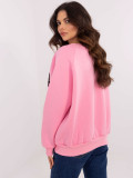 Pink Long Sleeve Sweatshirt