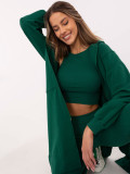 Stylish Set in Dark Green