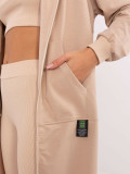 Beige Long Sleeve Set