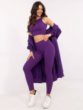 Stylish Set in Dark Purple
