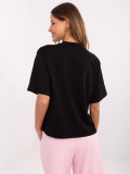 Stylish Black T-Shirt with Print