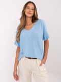 Stylish Light Blue Sweater