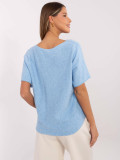 Stylish Light Blue Sweater
