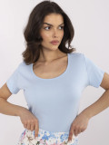 Stylish Blue Short Sleeve T-Shirt