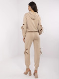 Beige Long Sleeve Set