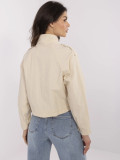 Beige Transitional Jacket