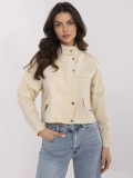 Beige Transitional Jacket