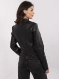 Stylish Black Eco-Leather Jacket
