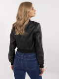 Stylish Black Bomber Jacket