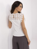 White Blouse with Lace