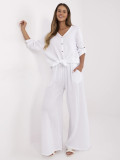 White Palazzo Pants