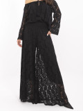 Elegant Black Palazzo Pants