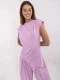 Elegant set in light purple