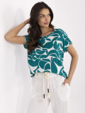 Stylish Dark Green Blouse