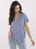 Stylish Blouse with V-Neck