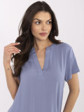 Stylish Blouse with V-Neck