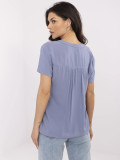 Stylish Blouse with V-Neck