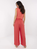 Coral Palazzo Pants