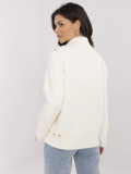 Elegant Transitional Jacket in Ecru