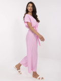 Stylish Jumpsuit in Light Pink