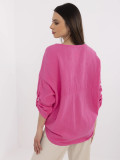 Fluorescent Pink Blouse