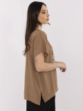 Stylish Blouse in Light Brown