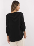 Stylish Black Hoodie Shirt