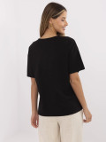 Stylish Black T-Shirt with Print