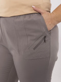 Stylish Women's Pants in Dark Gray