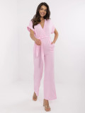 Stylish Jumpsuit in Light Pink