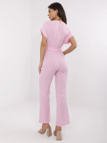 Stylish Jumpsuit in Light Pink