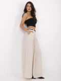 Beige Palazzo Pants