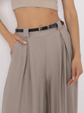 Beige Palazzo Pants