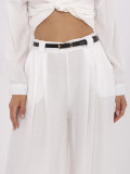 White Palazzo Pants