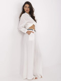 White Palazzo Pants
