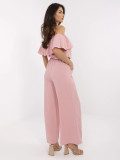 Dark Pink Jumpsuit