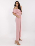 Dark Pink Jumpsuit