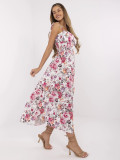 Floral Midi Dress with Straps