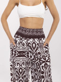 Brown Boho Pants