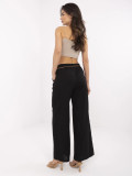 Stylish Black Linen Pants