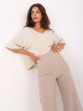 Elegant Beige Trousers
