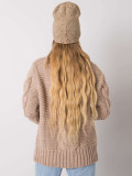 Beige-yellow Women's Beanie RUE PARIS