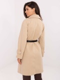 Elegant Beige Transitional Coat